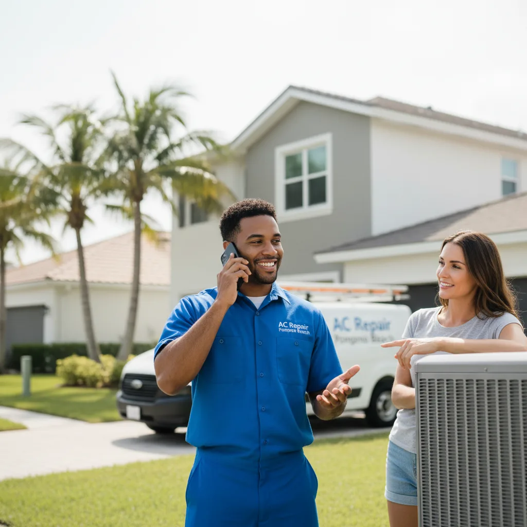 AC Repair Pompano Beach customer support in Willowbrook